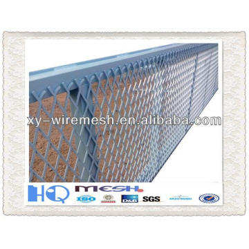Perforated&Expandable sheet metal diamond mesh price(GUANGZHOU)